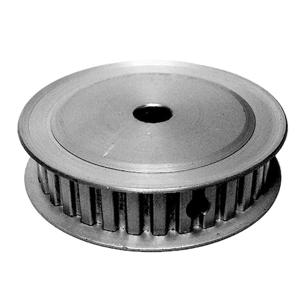 B&B Manufacturing 20XL037-3FA3, Timing Pulley, Aluminum, Clear Anodized,  20XL037-3FA3